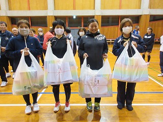 センター利用者によるミニバレーボール大会